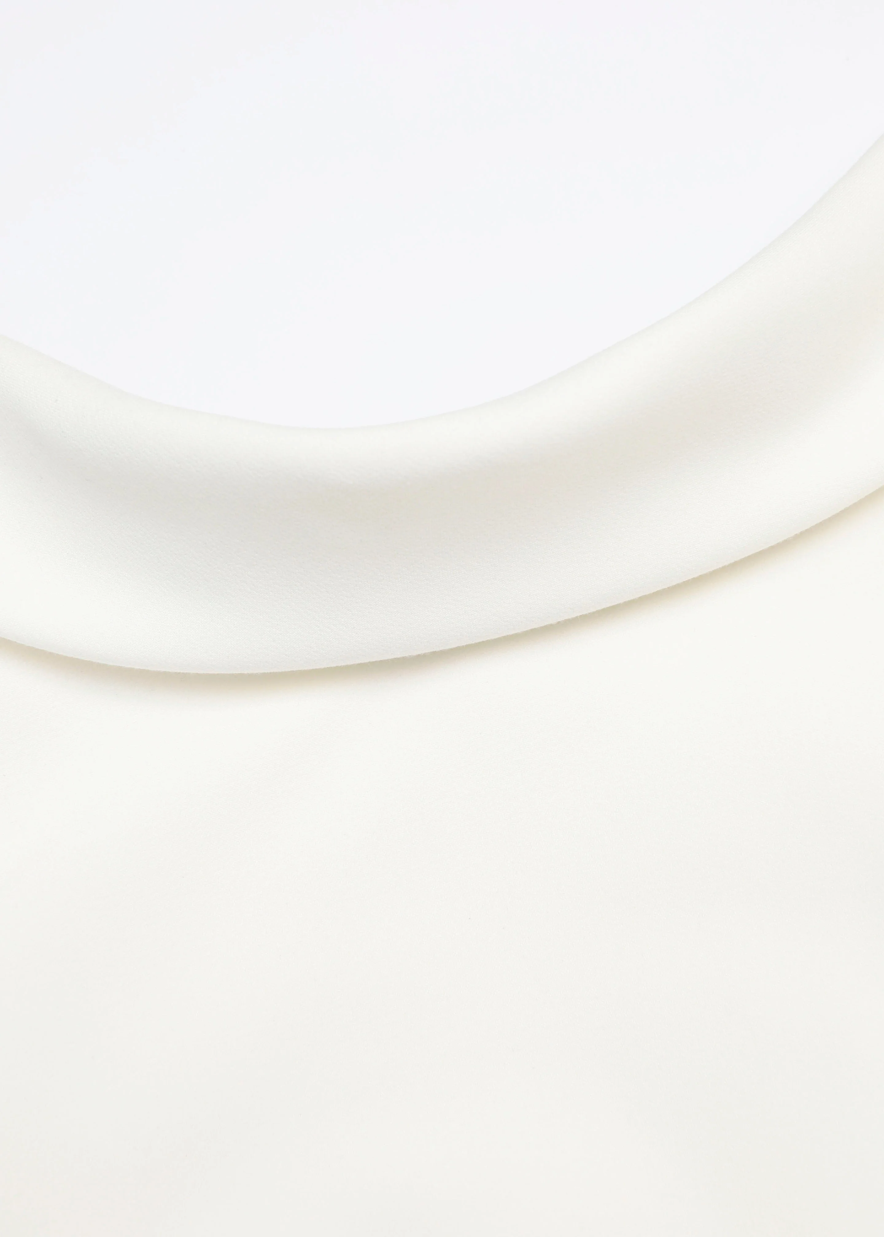 Collared Crepe Column Midi Dress - Image 5