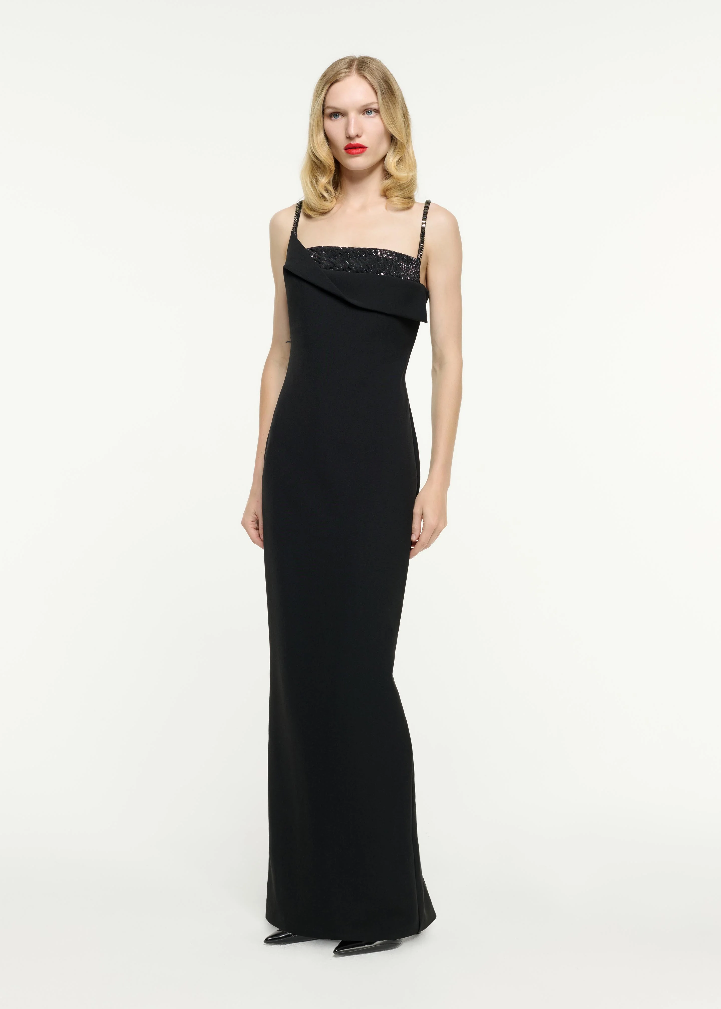 Embellished Crepe Gown - Image 2
