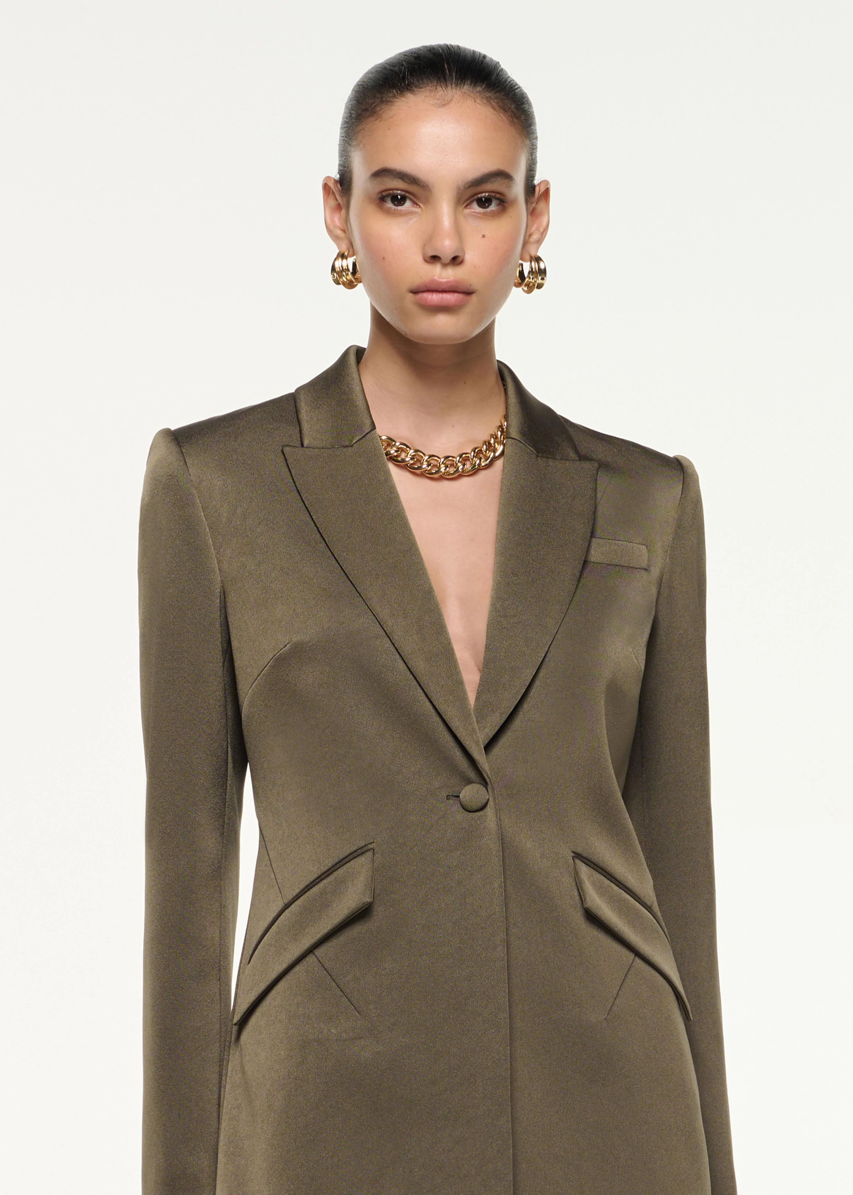 Fitted Tailored Jacket - Image 4