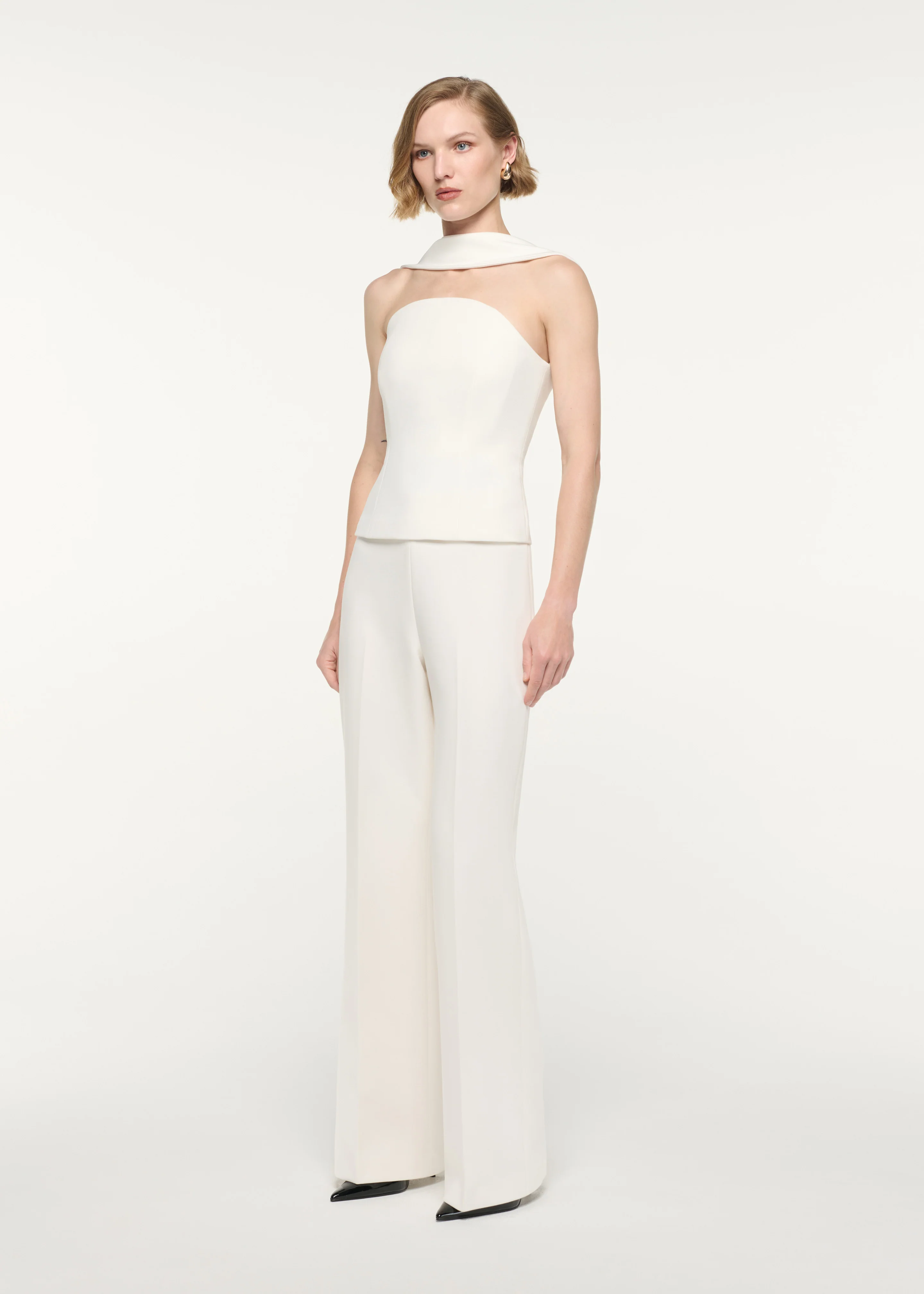 Scarf Neckline Moon Top - Image 2