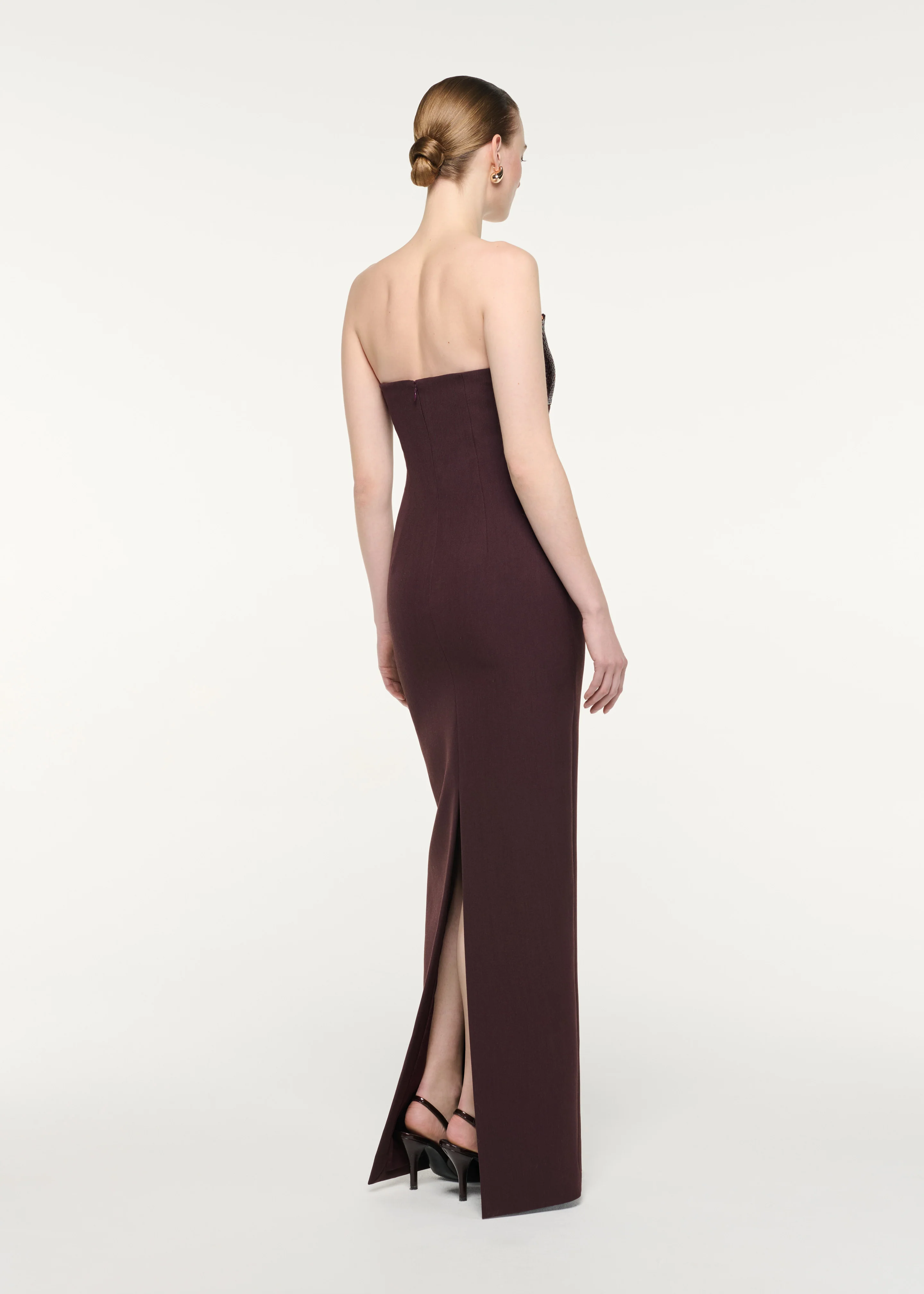 Strapless Diamate Panel Gown - Image 3